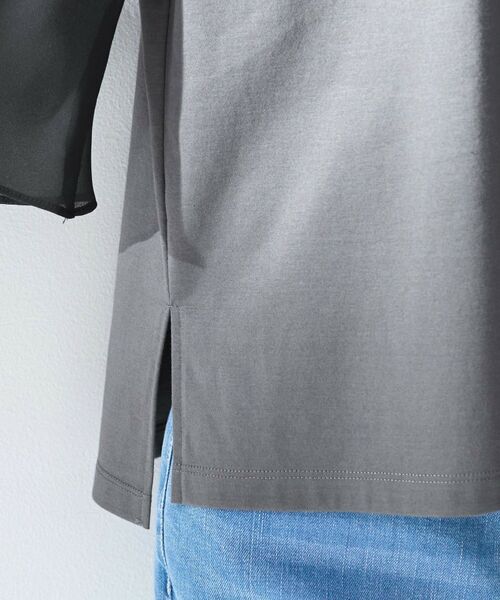 UNTITLED / アンタイトル カットソー | 【洗える／袖シアー／Tシャツ風】袖シアープルオーバー | 詳細24