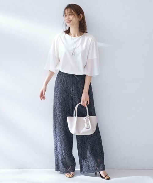 UNTITLED / アンタイトル カットソー | 袖シアープルオーバー | 詳細3