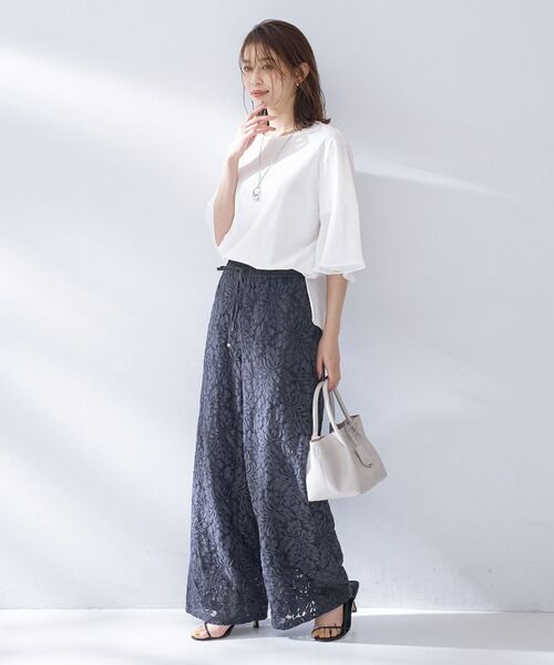 UNTITLED / アンタイトル カットソー | 袖シアープルオーバー | 詳細4