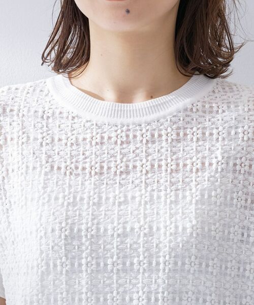 UNTITLED / アンタイトル カットソー | ミニヨンレースプルオーバー | 詳細13