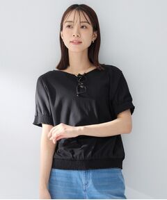 UNTITLED / アンタイトル カットソー | シャーリングプルオーバー