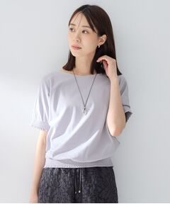 UNTITLED / アンタイトル カットソー | シャーリングプルオーバー