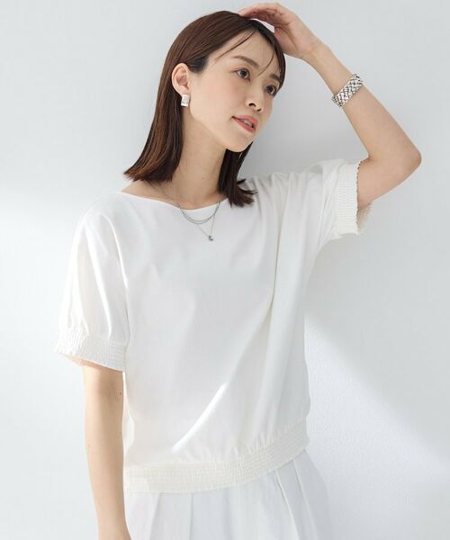 UNTITLED / アンタイトル カットソー | シャーリングプルオーバー | 詳細2