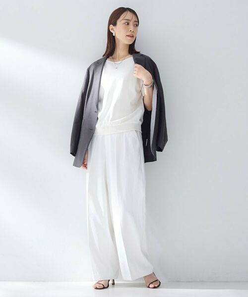 UNTITLED / アンタイトル カットソー | シャーリングプルオーバー | 詳細4