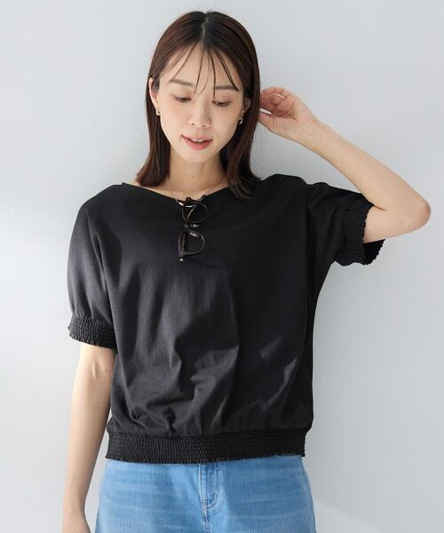 UNTITLED / アンタイトル カットソー | シャーリングプルオーバー | 詳細6