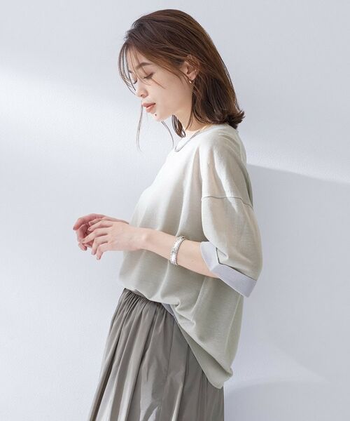 UNTITLED / アンタイトル ニット・セーター | リラックスニットトップス | 詳細11