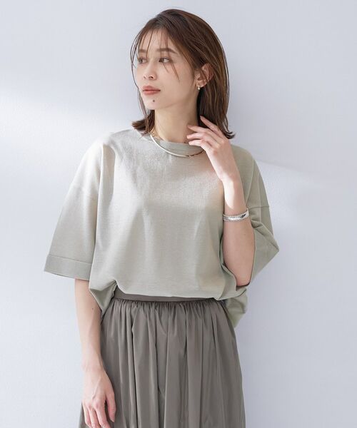UNTITLED / アンタイトル ニット・セーター | リラックスニットトップス（グレージュ(050)）