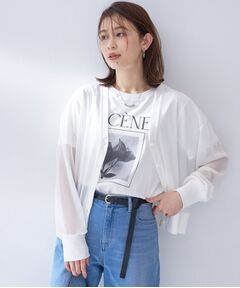 UNTITLED / アンタイトル カーディガン・ボレロ | シアートリコットカーディガン