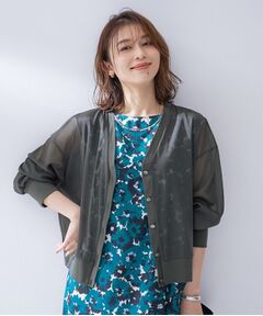 UNTITLED / アンタイトル カーディガン・ボレロ | シアートリコットカーディガン