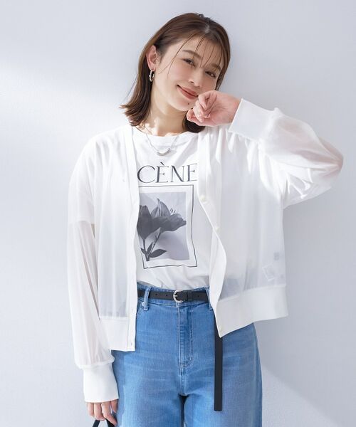 UNTITLED / アンタイトル カーディガン・ボレロ | シアートリコットカーディガン | 詳細2