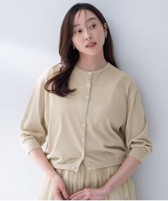 UNTITLED / アンタイトル カーディガン・ボレロ | ハイゲージクルーネックカーディガン