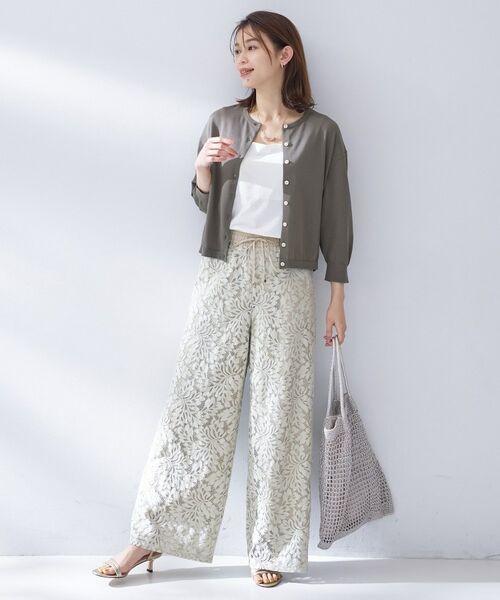 UNTITLED / アンタイトル カーディガン・ボレロ | ハイゲージクルーネックカーディガン | 詳細19