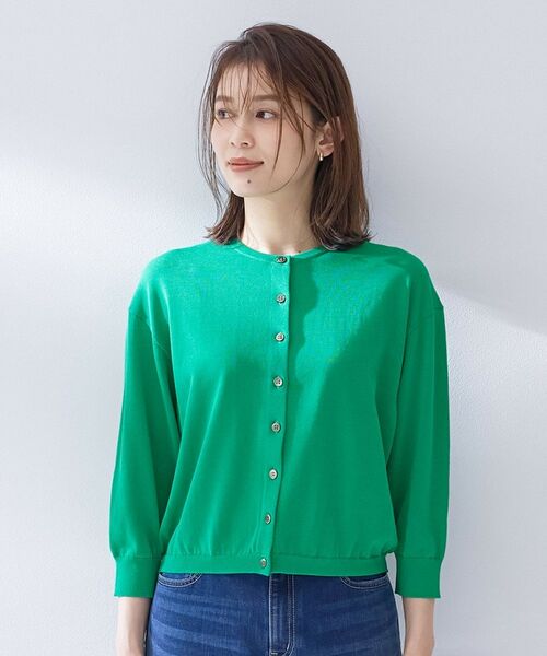 UNTITLED / アンタイトル カーディガン・ボレロ | ハイゲージクルーネックカーディガン | 詳細22