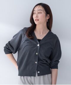 UNTITLED / アンタイトル カーディガン・ボレロ | リネンエステルカーディガン
