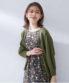 UNTITLED / アンタイトル カーディガン・ボレロ | リネンエステルカーディガン