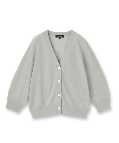 UNTITLED / アンタイトル カーディガン・ボレロ | リネンエステルカーディガン | 詳細1