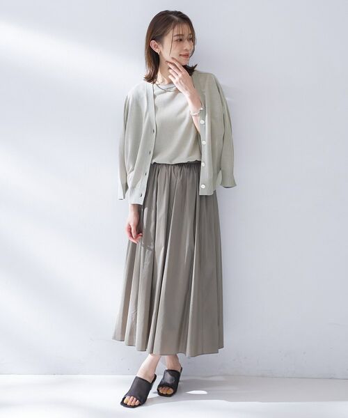 UNTITLED / アンタイトル カーディガン・ボレロ | リネンエステルカーディガン | 詳細15