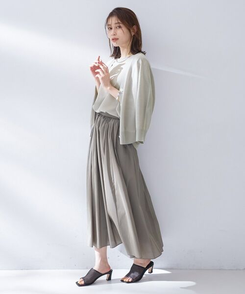 UNTITLED / アンタイトル カーディガン・ボレロ | リネンエステルカーディガン | 詳細16