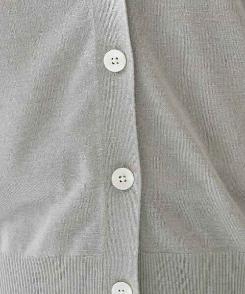 UNTITLED / アンタイトル カーディガン・ボレロ | リネンエステルカーディガン | 詳細17