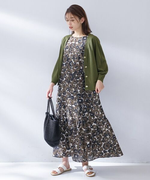 UNTITLED / アンタイトル カーディガン・ボレロ | リネンエステルカーディガン | 詳細8