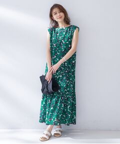 UNTITLED / アンタイトル ロング・マキシ丈ワンピース | フラワープリントワンピース