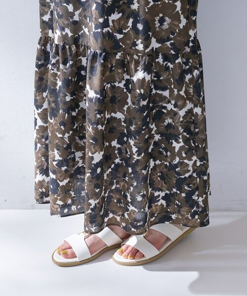 UNTITLED / アンタイトル ロング・マキシ丈ワンピース | フラワープリントワンピース | 詳細17