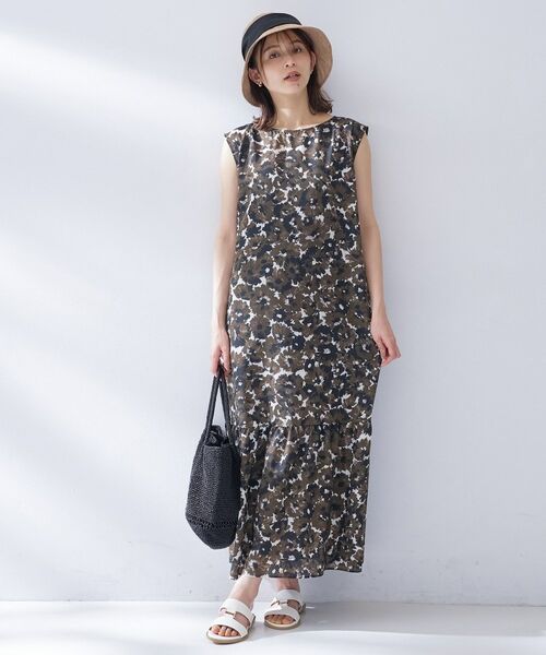 UNTITLED / アンタイトル ロング・マキシ丈ワンピース | フラワープリントワンピース | 詳細6