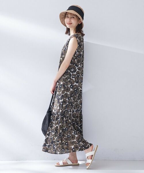 UNTITLED / アンタイトル ロング・マキシ丈ワンピース | フラワープリントワンピース | 詳細7