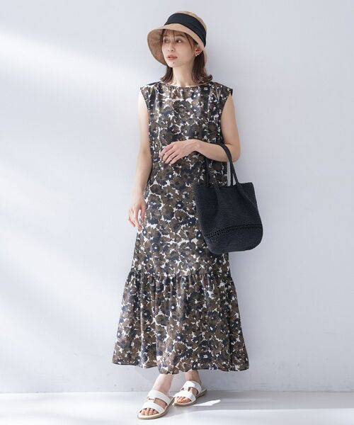 UNTITLED / アンタイトル ロング・マキシ丈ワンピース | フラワープリントワンピース | 詳細8