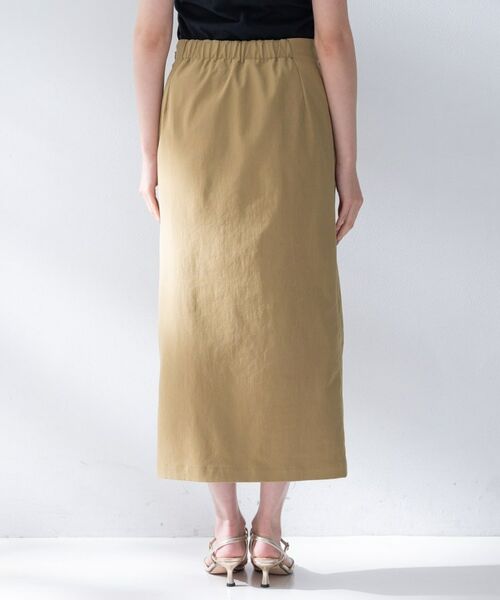 UNTITLED / アンタイトル ロング・マキシ丈スカート | ツイルボタンディティールスカート | 詳細16