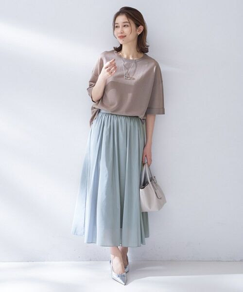 UNTITLED / アンタイトル ロング・マキシ丈スカート | ローンフレアスカート | 詳細11