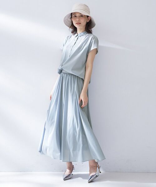 UNTITLED / アンタイトル ロング・マキシ丈スカート | ローンフレアスカート | 詳細12