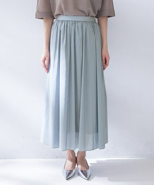 UNTITLED / アンタイトル ロング・マキシ丈スカート | ローンフレアスカート | 詳細14