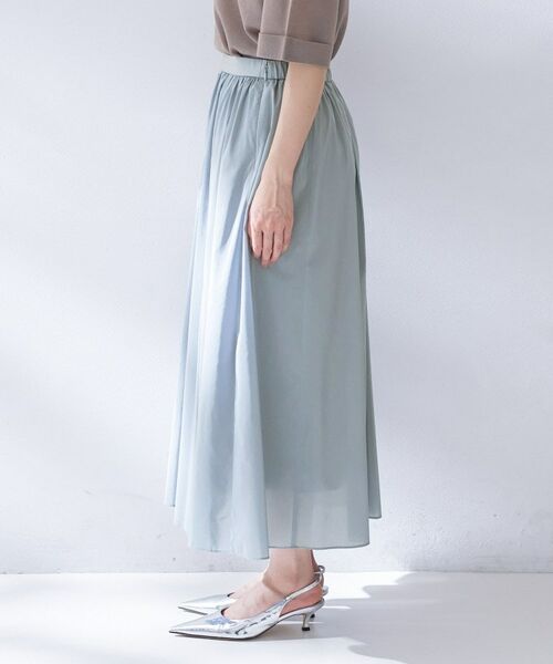 UNTITLED / アンタイトル ロング・マキシ丈スカート | ローンフレアスカート | 詳細15