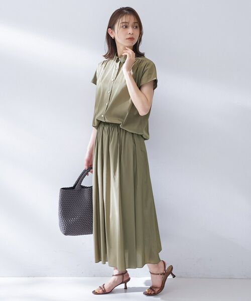 UNTITLED / アンタイトル ロング・マキシ丈スカート | ローンフレアスカート | 詳細4