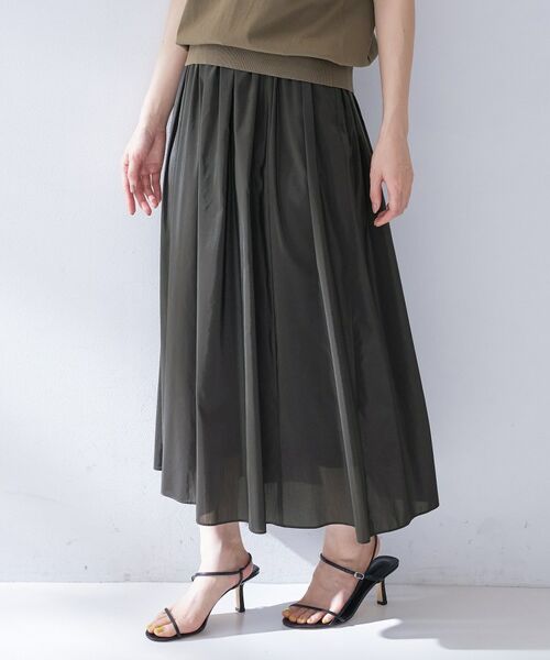 UNTITLED / アンタイトル ロング・マキシ丈スカート | ローンフレアスカート | 詳細6