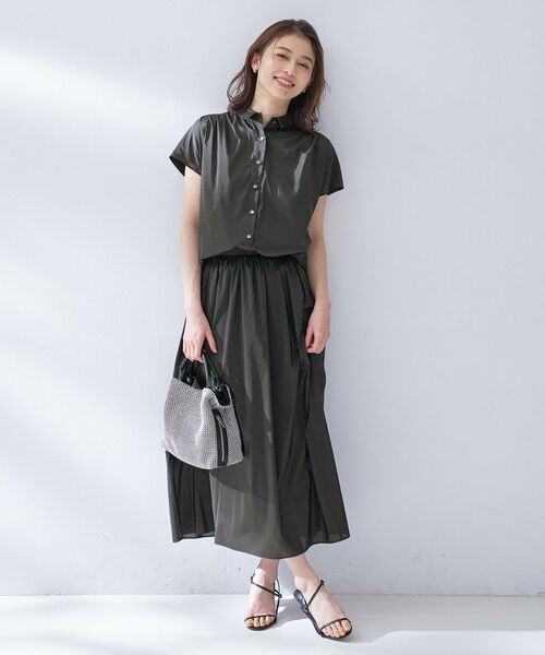 UNTITLED / アンタイトル ロング・マキシ丈スカート | ローンフレアスカート | 詳細7