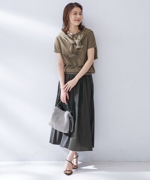 UNTITLED / アンタイトル ロング・マキシ丈スカート | ローンフレアスカート | 詳細8