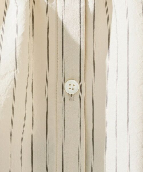 UNTITLED / アンタイトル シャツ・ブラウス | ストライプシャーリングブラウス | 詳細13