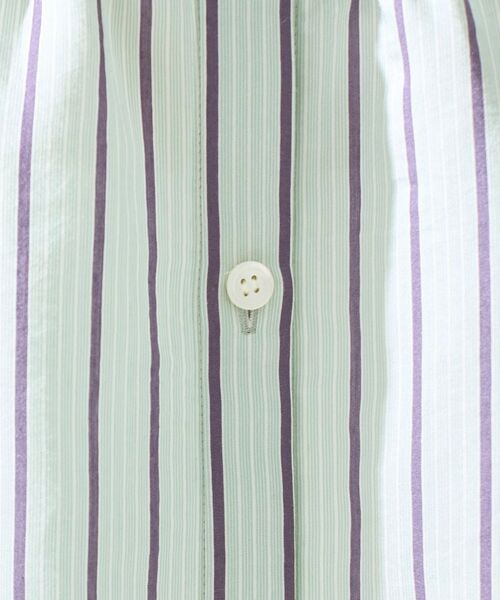 UNTITLED / アンタイトル シャツ・ブラウス | ストライプシャーリングブラウス | 詳細5