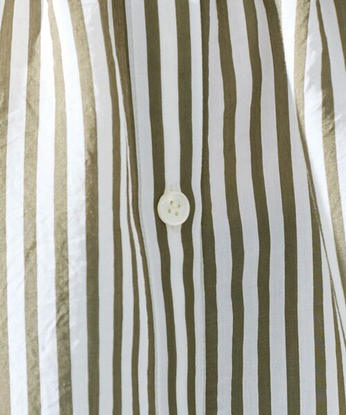 UNTITLED / アンタイトル シャツ・ブラウス | ストライプシャーリングブラウス | 詳細9
