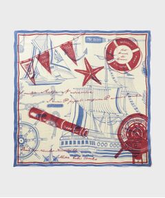 UNTITLED / アンタイトル バンダナ・スカーフ | 【manipuri】120×120 コットンスカーフ ボンメール