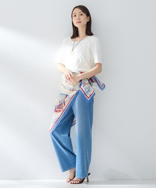 UNTITLED / アンタイトル バンダナ・スカーフ | 【manipuri】120×120 コットンスカーフ ボンメール | 詳細4