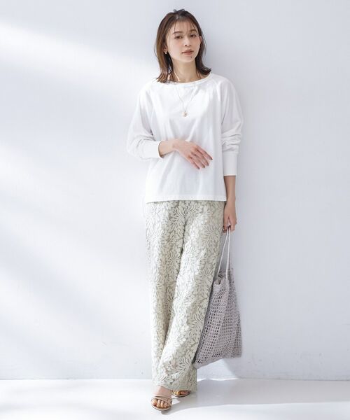 UNTITLED / アンタイトル カットソー | 【Liyoca】ラグランプルオーバー | 詳細3