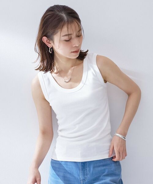 UNTITLED / アンタイトル キャミソール・チューブトップ | 【Liyoca】ベーシックタンクトップ | 詳細2