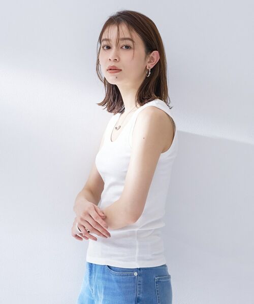 UNTITLED / アンタイトル キャミソール・チューブトップ | 【Liyoca】ベーシックタンクトップ | 詳細3