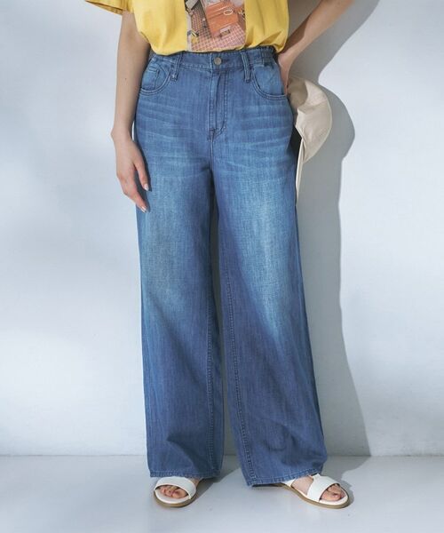 UNTITLED / アンタイトル デニムパンツ | 【Healthy DENIM】BreezyP．PepperM－Easy（サックスブルー(090)）