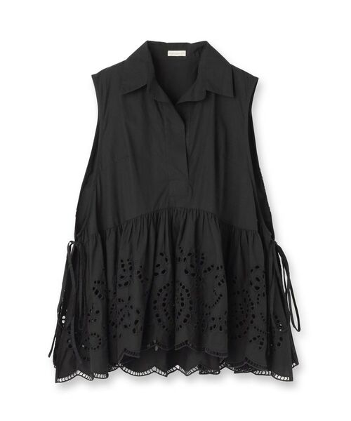 UNTITLED / アンタイトル シャツ・ブラウス | 【PROTAGPNISTA】スカラップレースブラウス | 詳細1