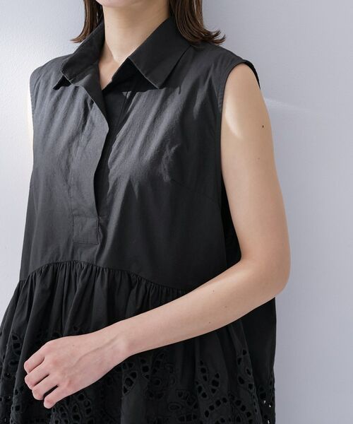 UNTITLED / アンタイトル シャツ・ブラウス | 【PROTAGPNISTA】スカラップレースブラウス | 詳細14
