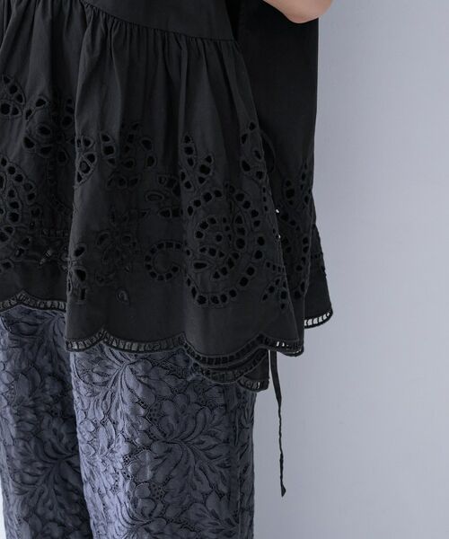 UNTITLED / アンタイトル シャツ・ブラウス | 【PROTAGPNISTA】スカラップレースブラウス | 詳細15